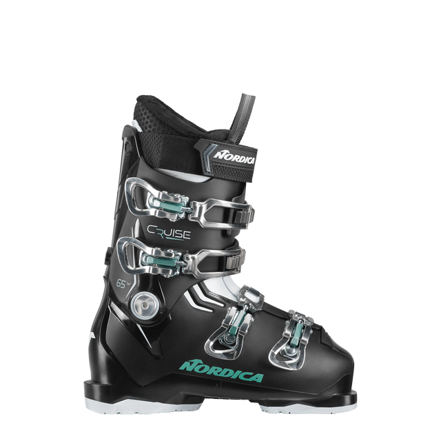 Nordica The Cruise 65 W Ski Boot 2025-Alpine Ski Boots-23.5-Black / White / Green-Kunstadt Sports