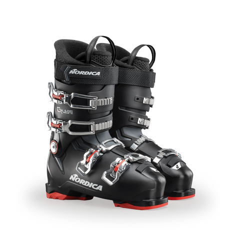 Nordica The Cruise 80 Ski Boot 2025-Alpine Ski Boots-25.5-Black / Anthracite / Red-Kunstadt Sports