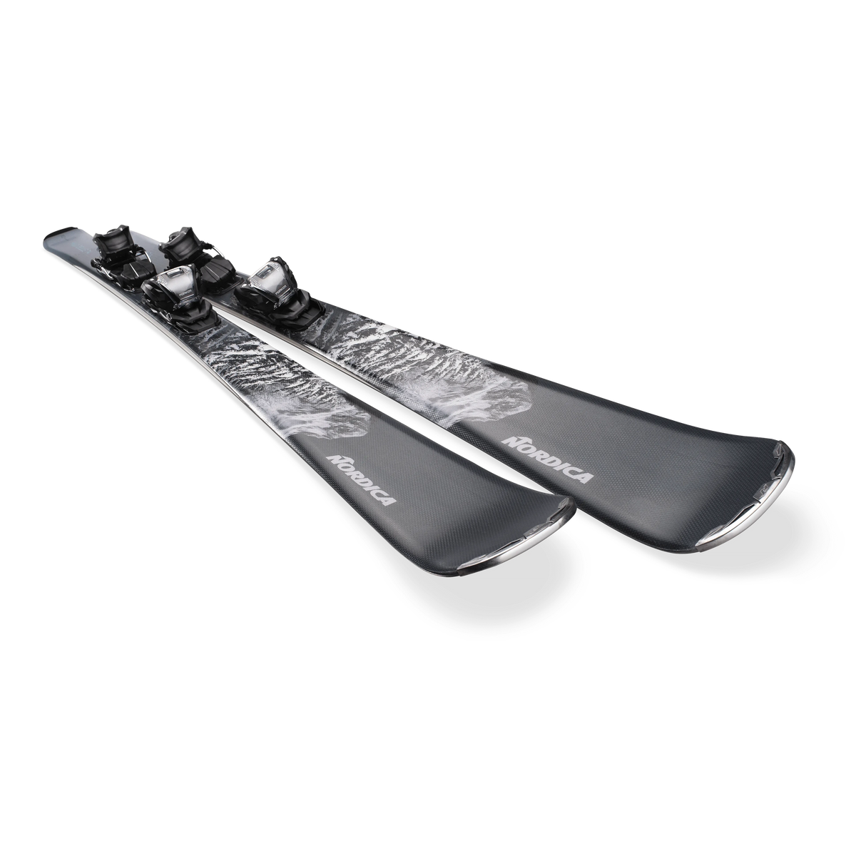 Nordica Wild Belle 74 Ski + TP2 Compact 10 Binding 2025-Skis-144-Grey - White-Kunstadt Sports