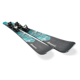 Nordica Wild Belle 78 CA Ski + TP2 Compact 10 Binding 2025-Skis-144-Anthrazite - Aqua-Kunstadt Sports