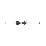 Nordica Wild Belle 78 CA Ski + TP2 Compact 10 Binding 2025-Skis-144-Anthrazite - Aqua-Kunstadt Sports