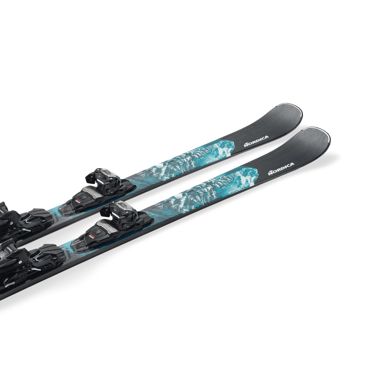 Nordica Wild Belle 78 CA Ski + TP2 Compact 10 Binding 2025-Skis-144-Anthrazite - Aqua-Kunstadt Sports