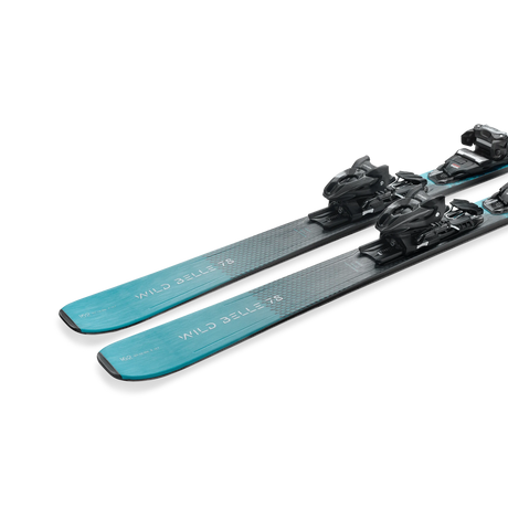 Nordica Wild Belle 78 CA Ski + TP2 Compact 10 Binding 2025-Skis-144-Anthrazite - Aqua-Kunstadt Sports