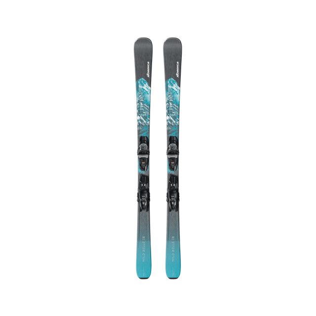 Nordica Wild Belle 78 CA Ski + TP2 Compact 10 Binding 2025-Skis-144-Anthrazite - Aqua-Kunstadt Sports