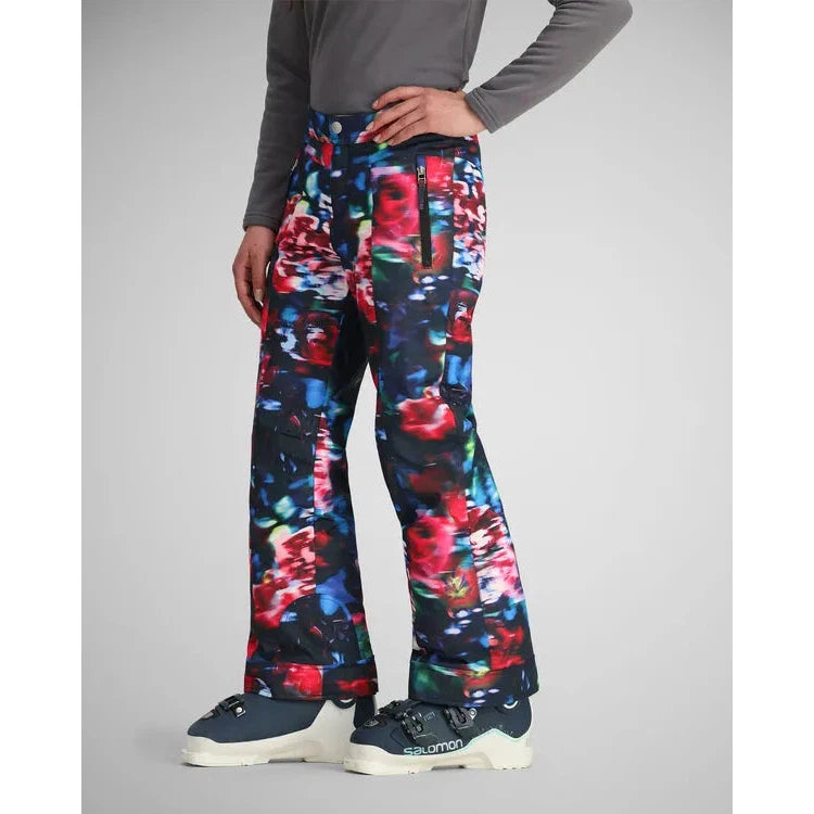 Obermeyer Junior Brooke Print Pant 2025-Snowboard/Ski Clothing-XS-Bloominescence 24116-Kunstadt Sports