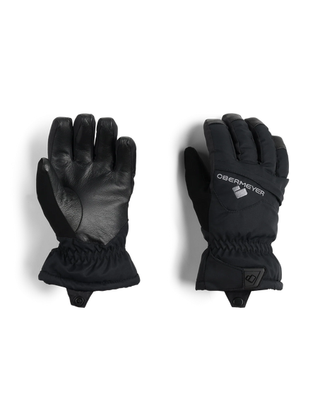 Obermeyer Junior Lava Glove 2025-Outerwear Accessories-Black 16009-S-Kunstadt Sports