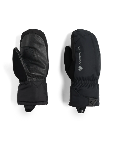 Obermeyer Junior Molten Mitten 2025-Outerwear Accessories-Black 16009-S-Kunstadt Sports