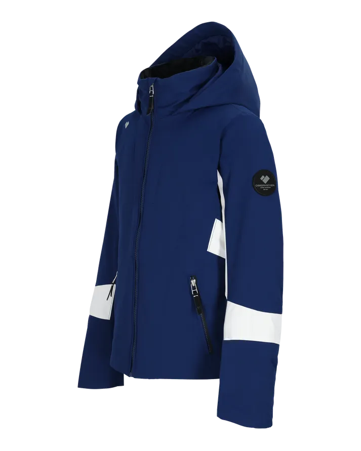 Obermeyer Junior Piper Jacket 2025-Snowboard/Ski Clothing-Navy 20167-S-Kunstadt Sports