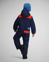 Obermeyer Junior Quinn One-Piece Snowsuit 2025-Snowboard/Ski Clothing-Midnight Navy 24063-4-Kunstadt Sports