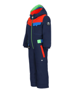 Obermeyer Junior Quinn One-Piece Snowsuit 2025-Snowboard/Ski Clothing-Midnight Navy 24063-4-Kunstadt Sports