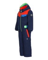 Obermeyer Junior Quinn One-Piece Snowsuit 2025-Snowboard/Ski Clothing-Midnight Navy 24063-4-Kunstadt Sports