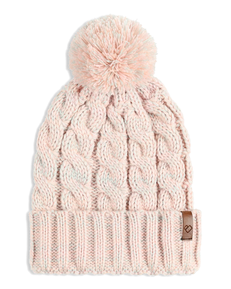 Obermeyer Junior San Fran Pom Beanie 2025-Outerwear Accessories-Peachy-One Size-Kunstadt Sports