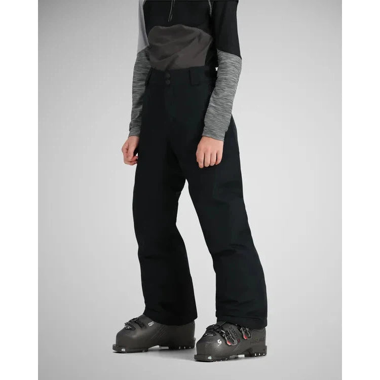 Obermeyer Junior Timberline Pant 2025-Snowboard/Ski Clothing-S-Black 16009-Kunstadt Sports