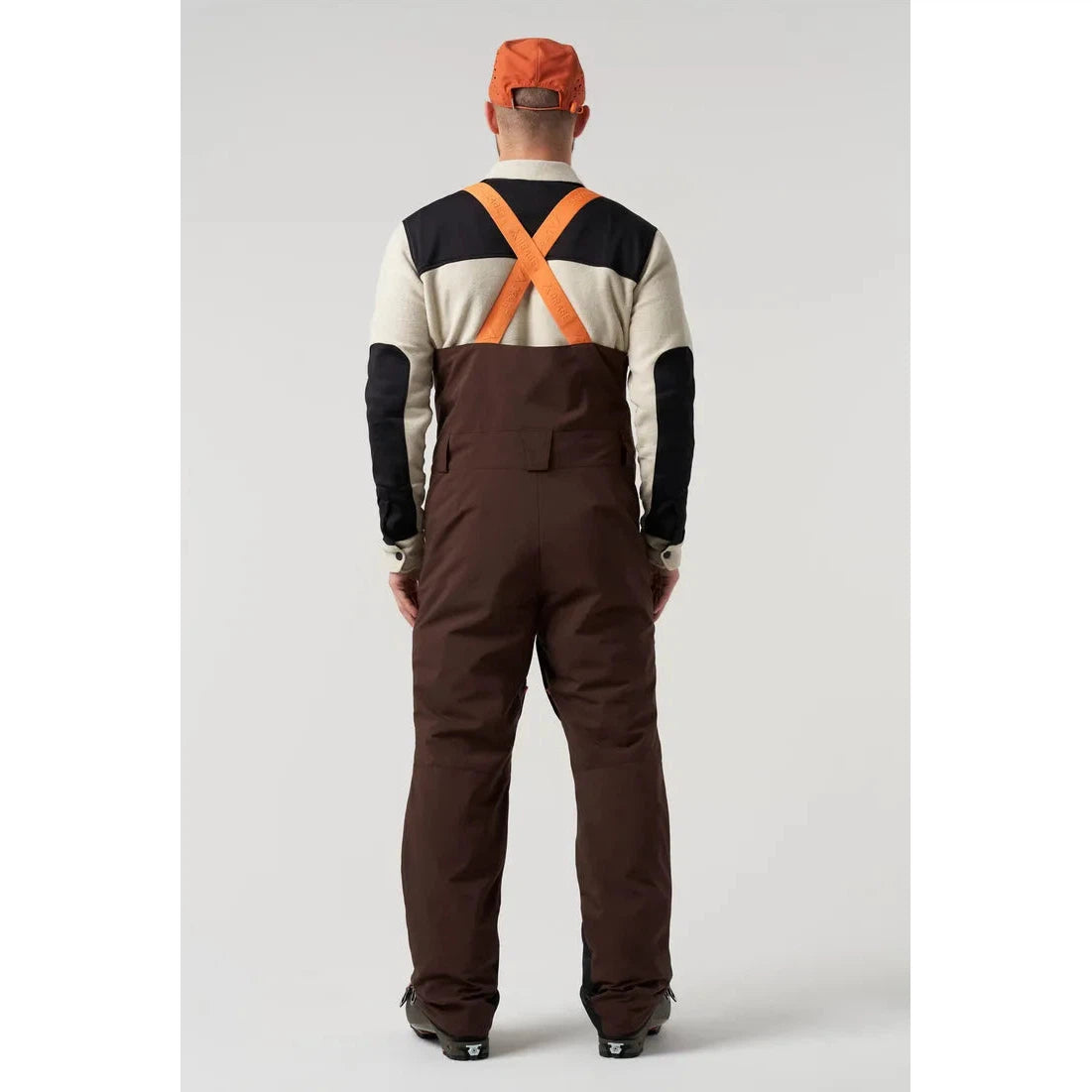 Orage Men's Leeds Insulated Bib Pant 2025-Snowboard/Ski Clothing-Dark Soil-S-Kunstadt Sports