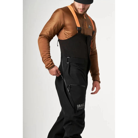 Orage Men's Mtn-X Gibson 3L Bib Pant 2025-Snowboard/Ski Clothing-Dark Soil-S-Kunstadt Sports