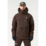 Orage Men's Mtn-X Spurr 3L Jacket 2025-Snowboard/Ski Clothing-Dark Soil-S-Kunstadt Sports