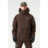 Orage Men's Mtn-X Spurr 3L Jacket 2025-Snowboard/Ski Clothing-Dark Soil-S-Kunstadt Sports