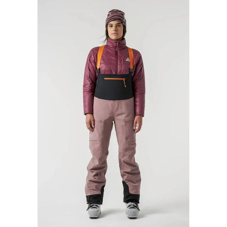 Orage Women's Mtn-X Cliff 3L Bib Pant 2025-Snowboard/Ski Clothing-Light Plum-S-Kunstadt Sports