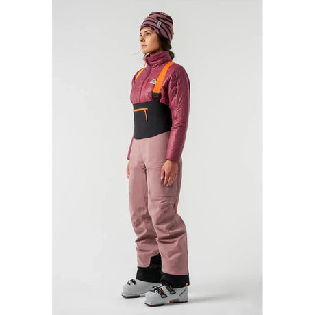 Orage Women's Mtn-X Cliff 3L Bib Pant 2025-Snowboard/Ski Clothing-Black-S-Kunstadt Sports