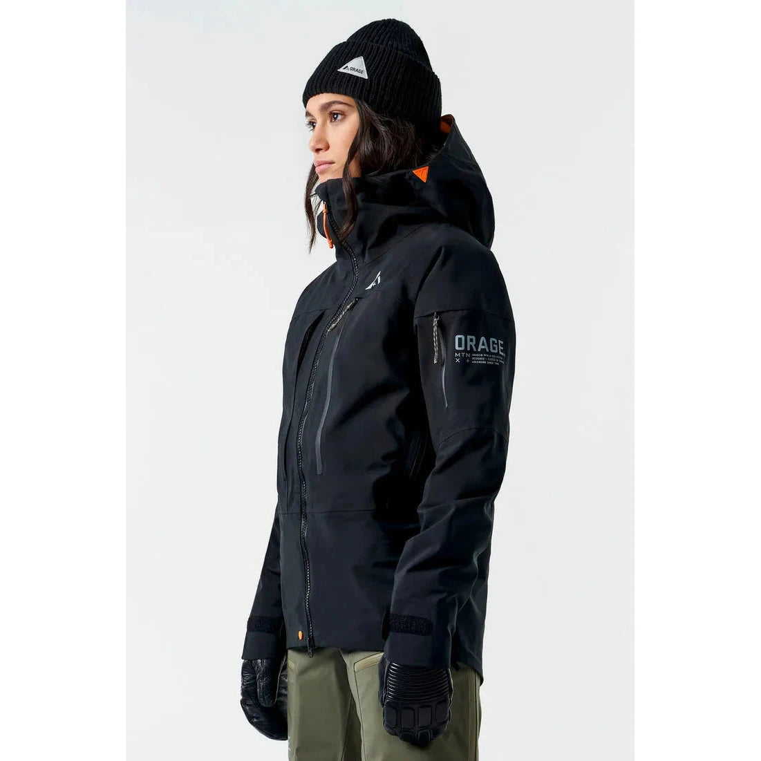 Orage Women's Mtn-X Panorama 3L Jacket 2025-Snowboard/Ski Clothing-Black-S-Kunstadt Sports