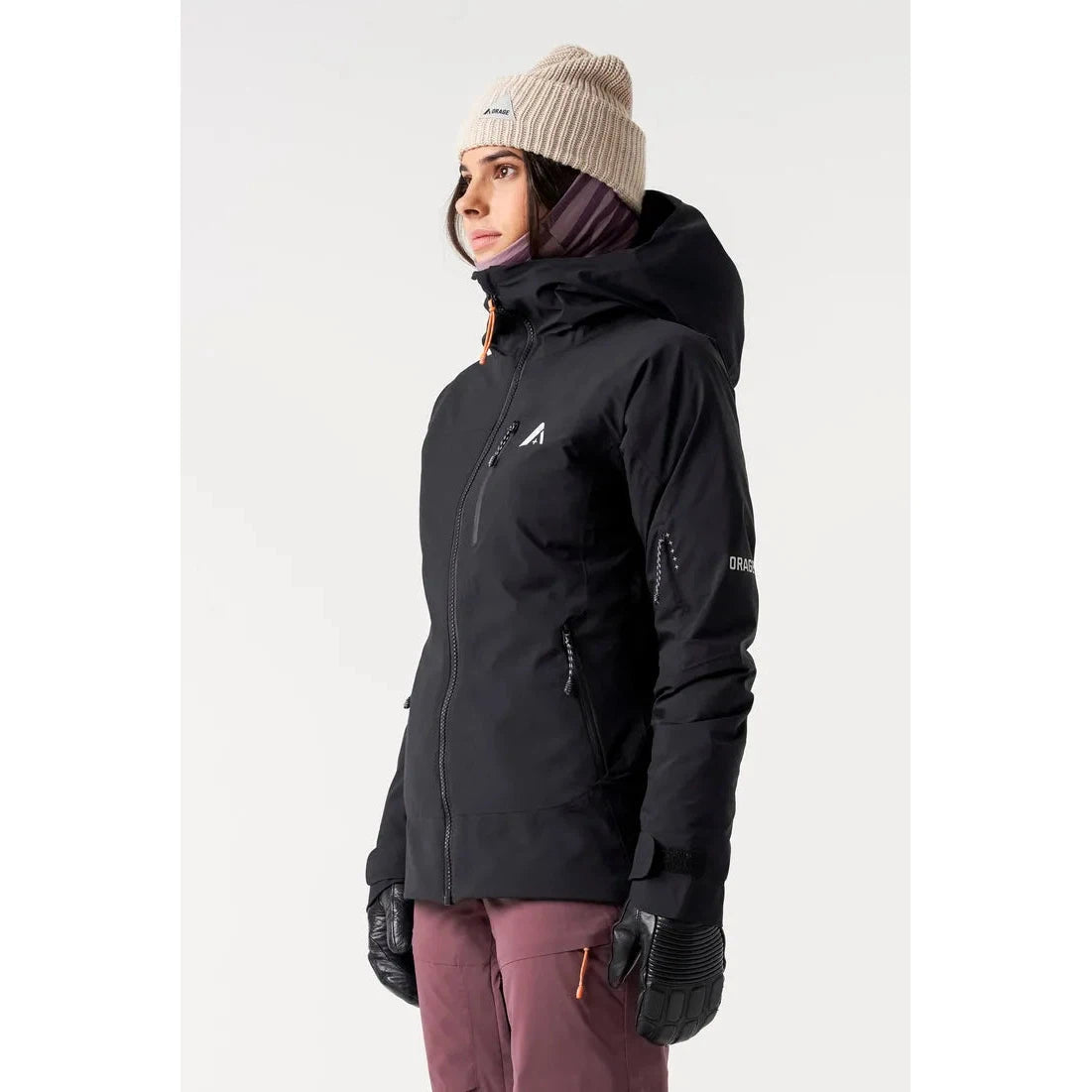 Orage Women's Nina Hybrid Insulated Jacket 2025-Snowboard/Ski Clothing-Black-S-Kunstadt Sports