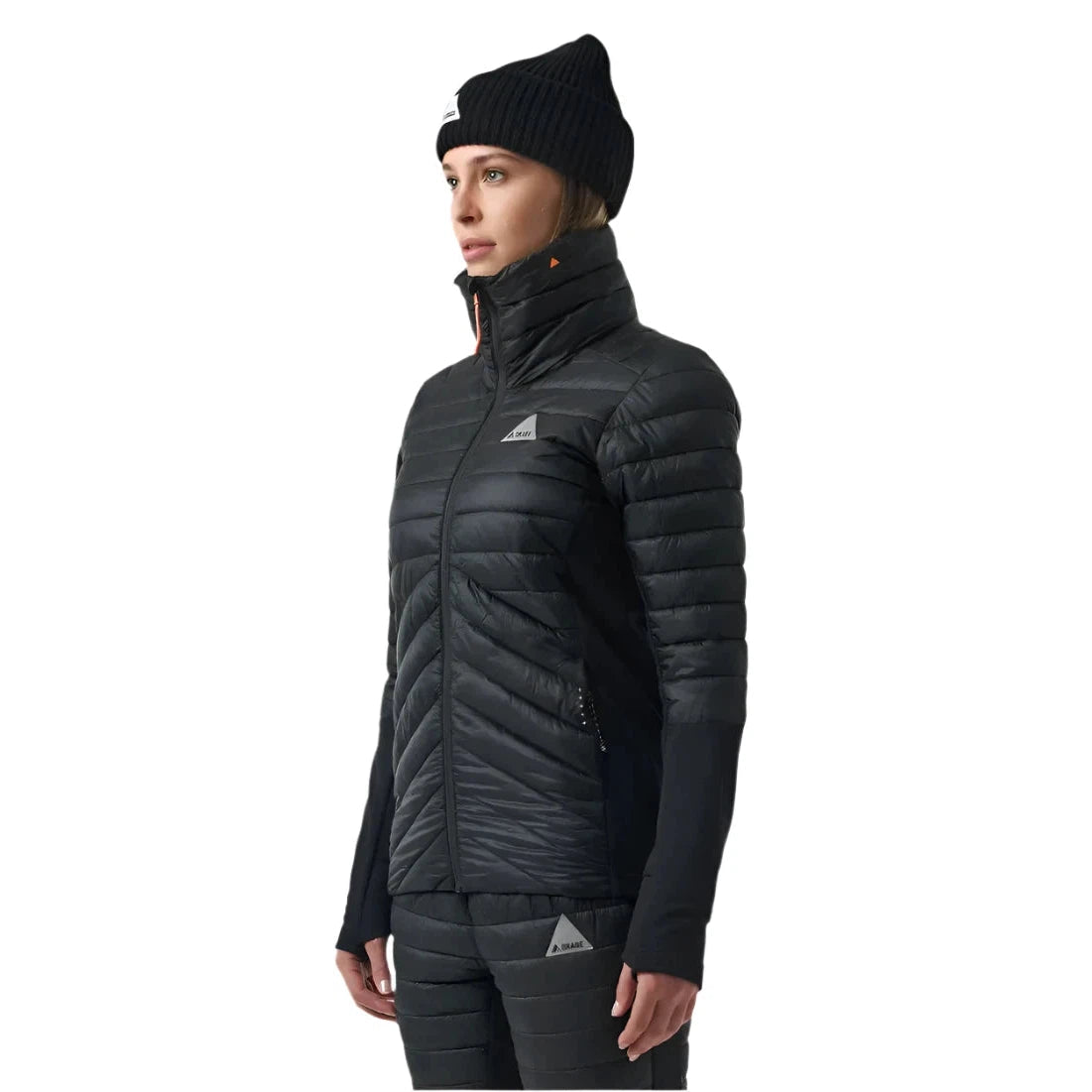 Orage Women's Phoenix Gilltek Hybrid Jacket 2025-Snowboard/Ski Clothing-Black-S-Kunstadt Sports