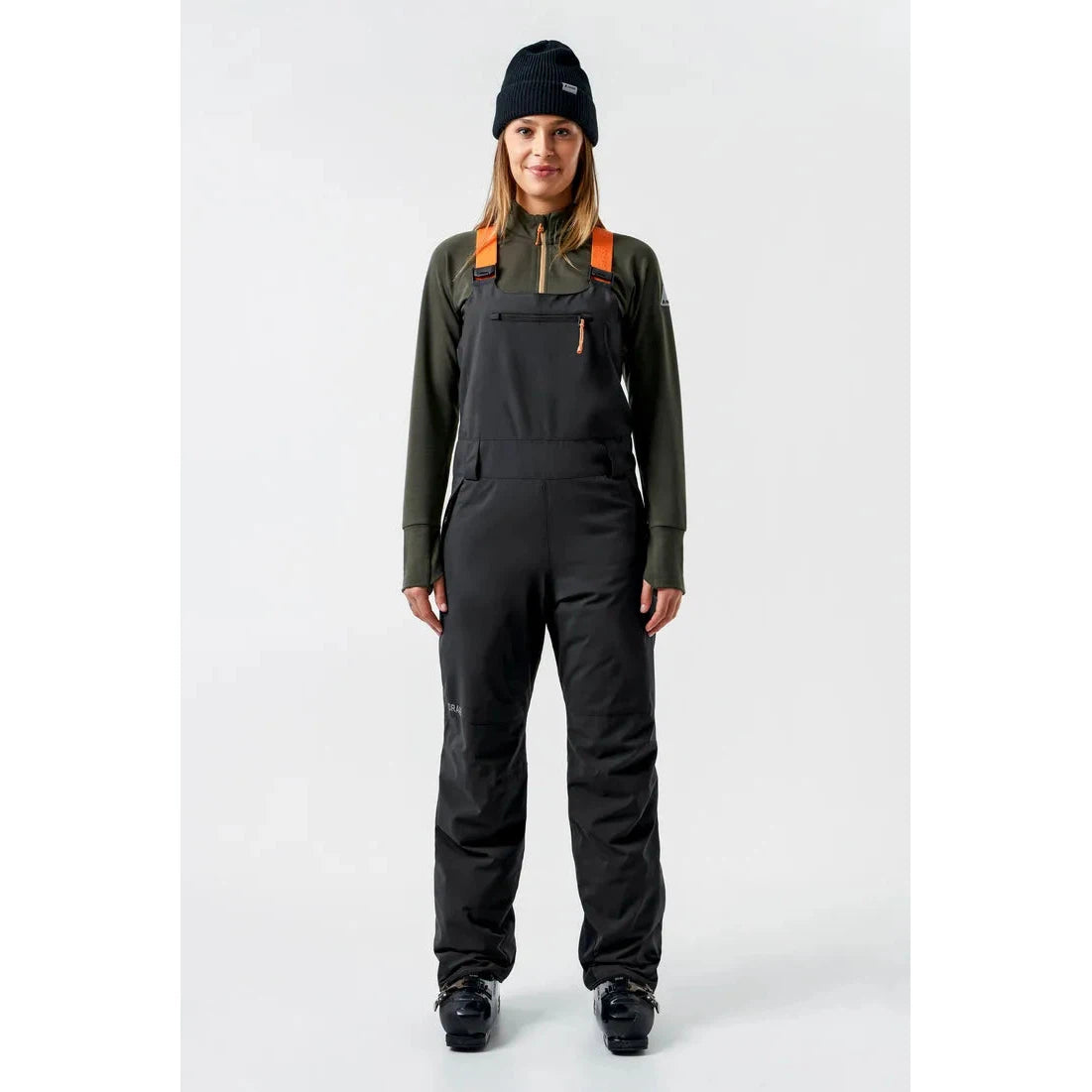 Orage Women's Ridge Insulated Bib Pant 2025-Snowboard/Ski Clothing-Black-S-Kunstadt Sports