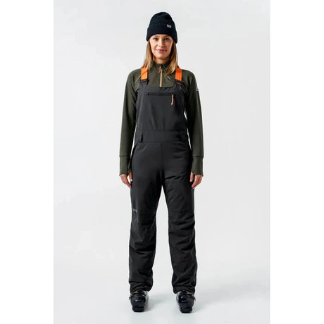 Orage Women's Ridge Insulated Bib Pant 2025-Snowboard/Ski Clothing-Black-S-Kunstadt Sports