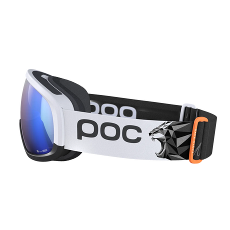 POC Fovea Mid Race Marco Odermatt Edition Goggle 2025-Goggles-Hydrogen White/Uranium Black/Partly Sunny Blue-Kunstadt Sports