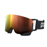 POC Nexal Mid Goggle 2025-Goggles-Uranium Black/Partly Sunny Orange-Kunstadt Sports