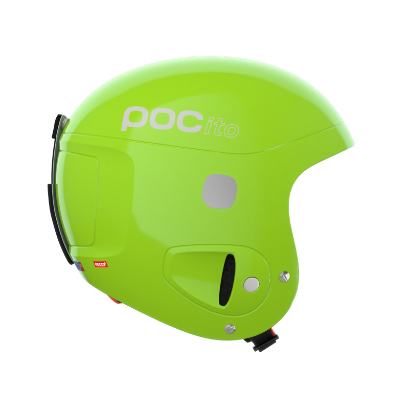 POC POCito Skull Helmet 2025-Ski/Snowboard Helmets-Adjustable-Fluorescent Yellow/Green-Kunstadt Sports