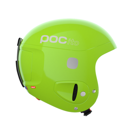 POC POCito Skull Helmet 2025-Ski/Snowboard Helmets-Adjustable-Fluorescent Yellow/Green-Kunstadt Sports