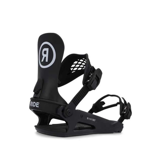 Ride C-2 Snowboard Binding 2025-Snowboard Bindings-MD-BLACK-Kunstadt Sports