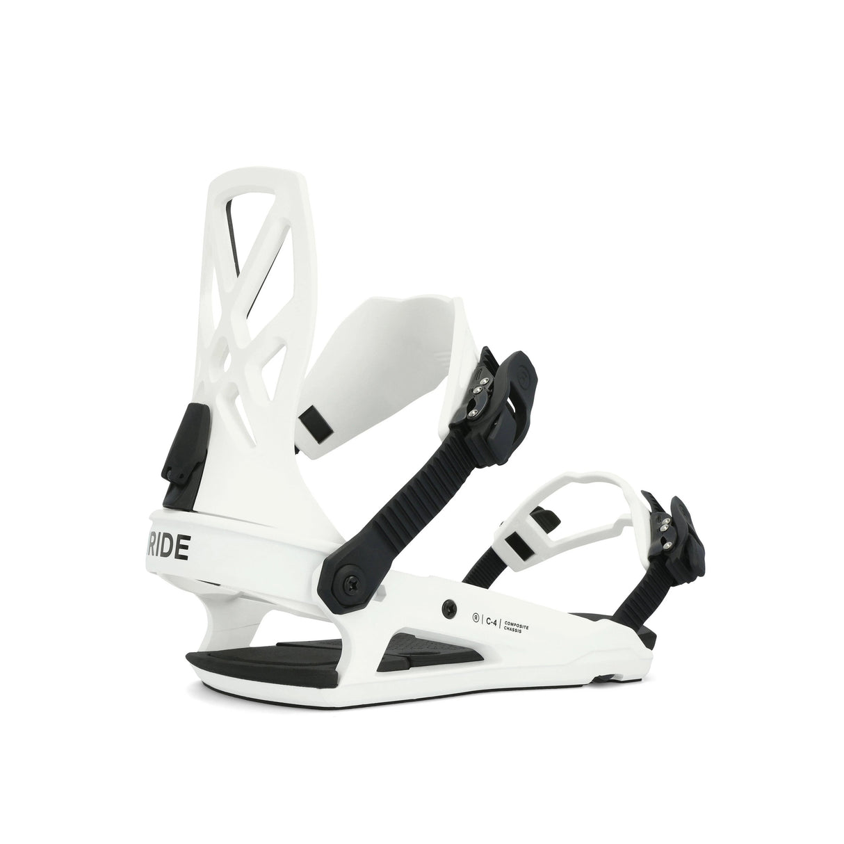 Ride C-4 Snowboard Binding 2025-Snowboard Bindings-MD-BLACK-Kunstadt Sports