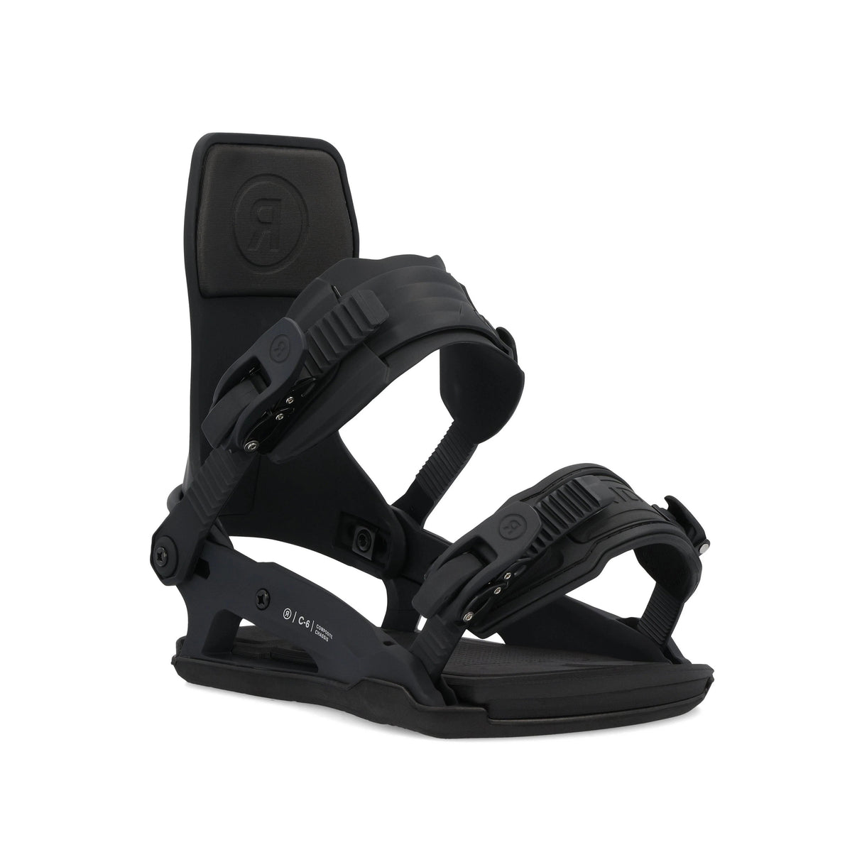 Ride C-6 Snowboard Binding 2025-Snowboard Bindings-MD-BLACK-Kunstadt Sports