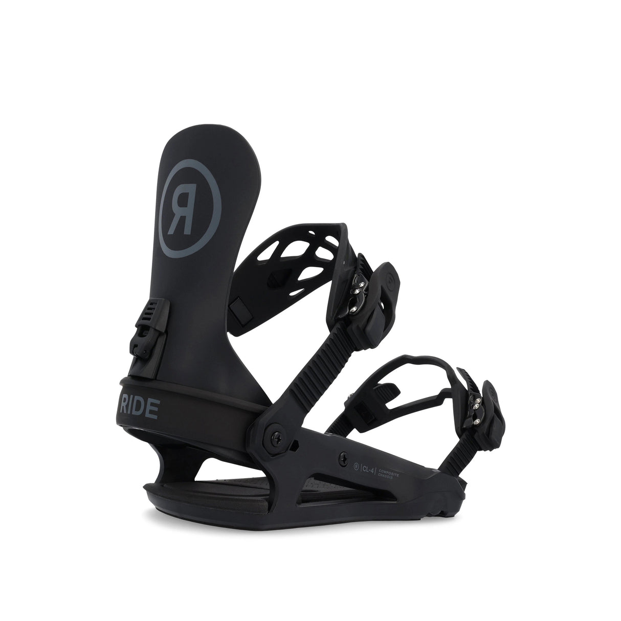 Ride CL-4 Snowboard Binding 2025-Snowboard Bindings-SM-BLACK-Kunstadt Sports