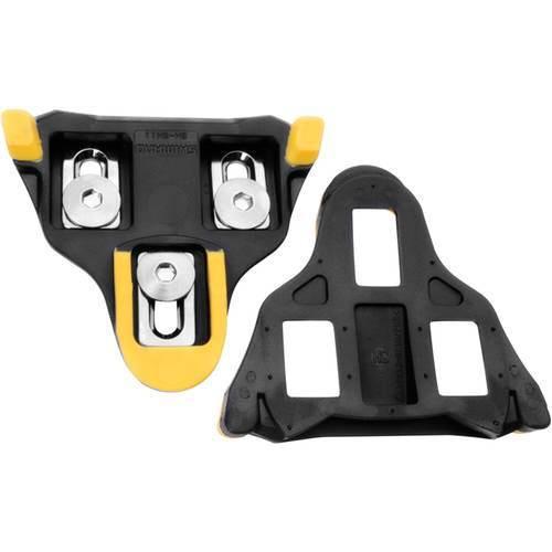 shimano rennrad cleats Shimano SM-SH11 Yellow 6 Degree SPD SL Cleat Set – Kunstadt Sports