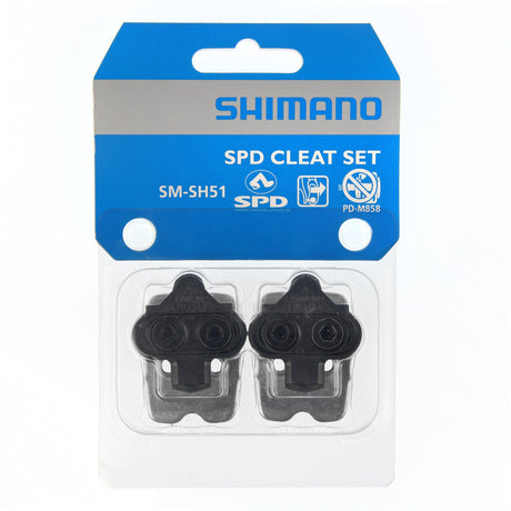 Shimano SM-SH51 Single Release SPD Cleat Set with Cleat Nut-Cleats, Pedals