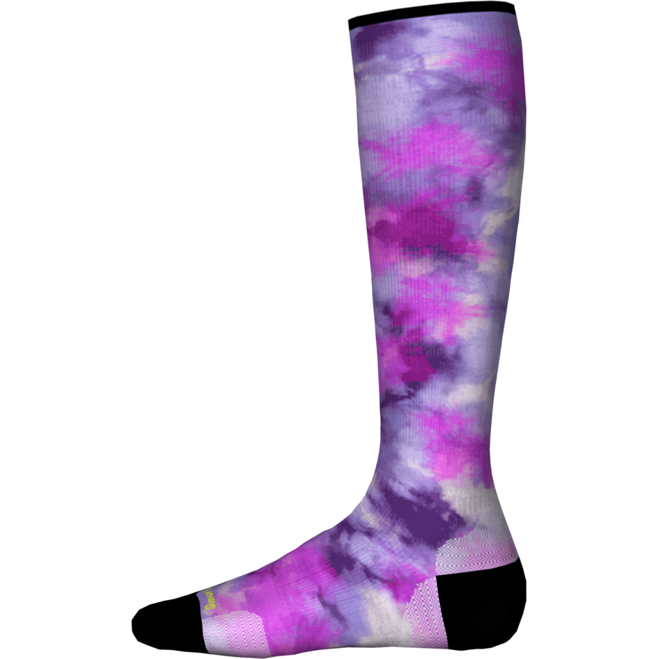 Chaussettes montantes Smartwool Junior Ski Zero Cushion Tie Dye Print 2025