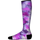 Smartwool Junior Ski Zero Cushion Tie Dye Print Over The Calf Socks 2025-Socks-M-Purple Iris L90-Kunstadt Sports