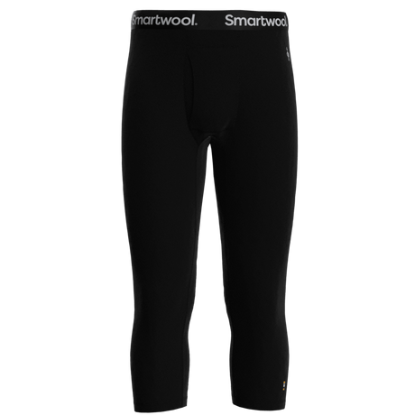 Smartwool Men's Classic Thermal Merino Base Layer 3/4 Bottom 2025-Snowboard/Ski Clothing-S-Black 001-Kunstadt Sports