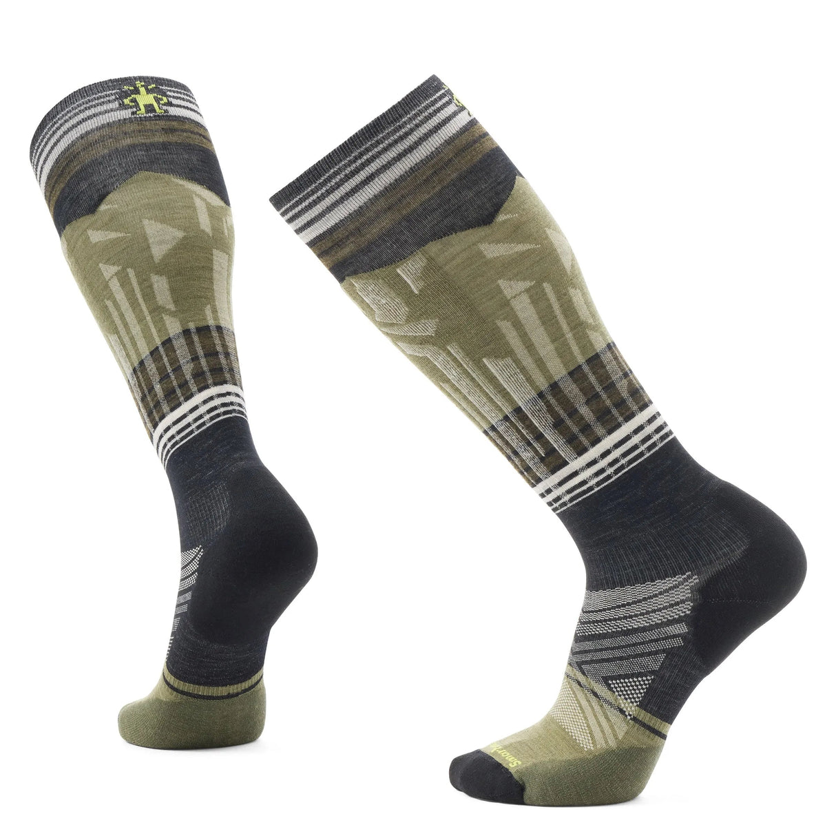 Chaussettes de ski pour hommes Smartwool Targeted Cushion Summit Shot au-dessus du mollet 2025