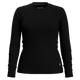 Smartwool Women's Classic Thermal Merino Base Layer Crew 2025-Snowboard/Ski Clothing-XS-Black 001-Kunstadt Sports