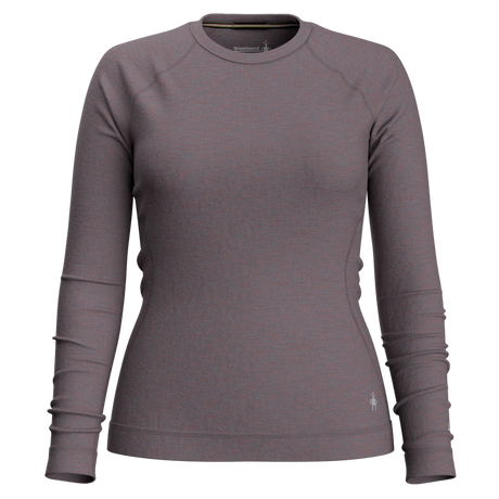 Smartwool Women's Classic Thermal Merino Base Layer Crew 2025-Snowboard/Ski Clothing-XS-Chalk Violet Heather N81-Kunstadt Sports