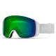 Smith 4D Mag Goggle 2025-Goggles-White Vapor-ChromaPop Everyday Green Mirror-Kunstadt Sports