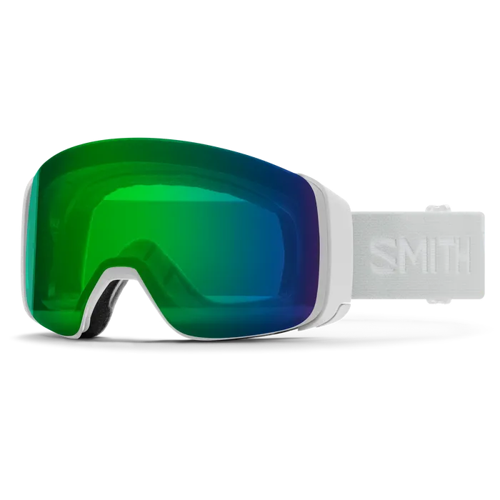 Smith 4D Mag Goggle 2025-Goggles-White Vapor-ChromaPop Everyday Green Mirror-Kunstadt Sports