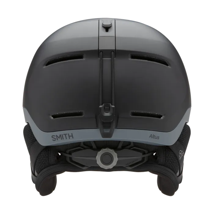 Smith Altus Helmet 2025-Ski/Snowboard Helmets-Small 51-55CM-Matte Black / Charcoal-Kunstadt Sports