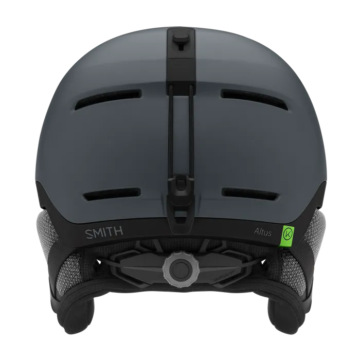 Smith Altus Helmet 2025-Ski/Snowboard Helmets-Small 51-55CM-Matte Black / Charcoal-Kunstadt Sports