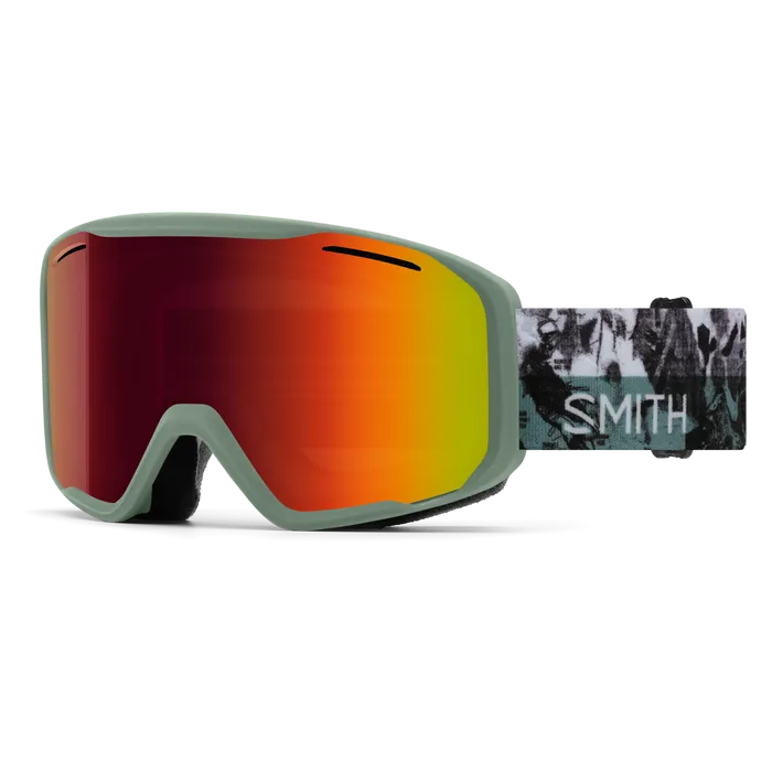 Smith Blazer Goggle 2025-Goggles-Sage Brush Paste Up-Red Sol-X Mirror-Kunstadt Sports