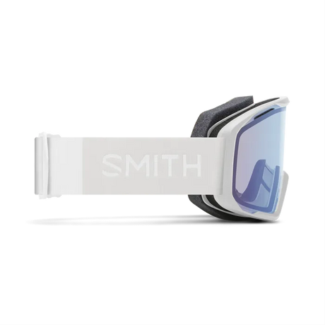 Smith Blazer Low Bridge Fit Goggle 2025-Goggles-White-Blue Sensor Mirror-Kunstadt Sports